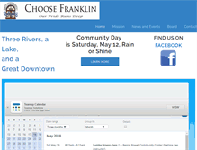 Tablet Screenshot of choosefranklin.org